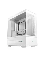 DEEPCOOL Case CH690 DIGITAL WH, ATX, Průhledná bočnice, bílá