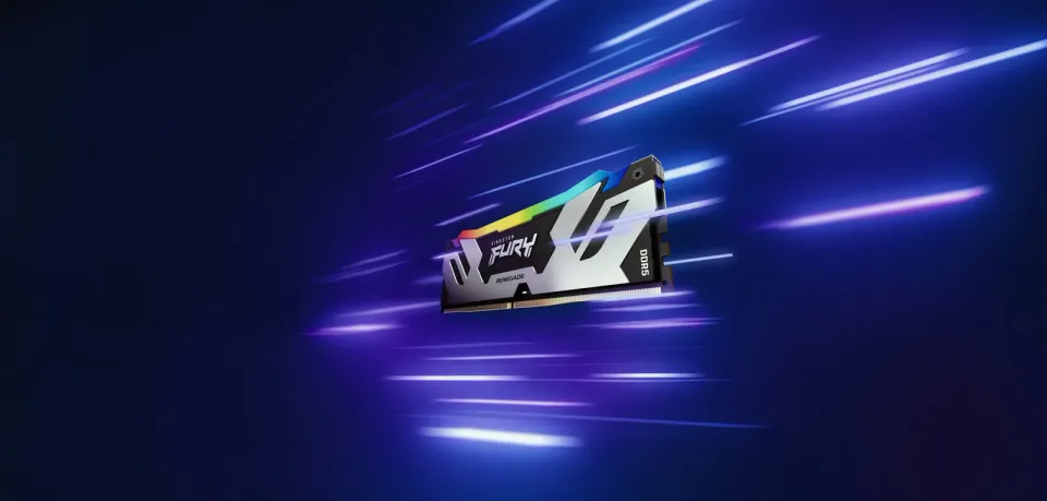 KINGSTON 16GB 6400MT/s DDR5 CL32 DIMM FURY Renegade RGB
