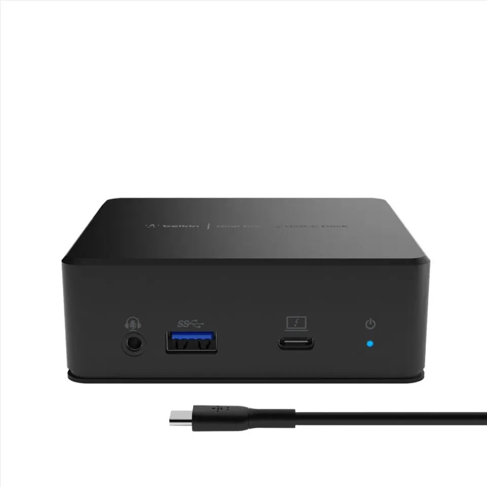 Belkin USB-C Duální display dokovací stanice - 2x HDMI, USB-C, 3x USB-A, RJ45, A