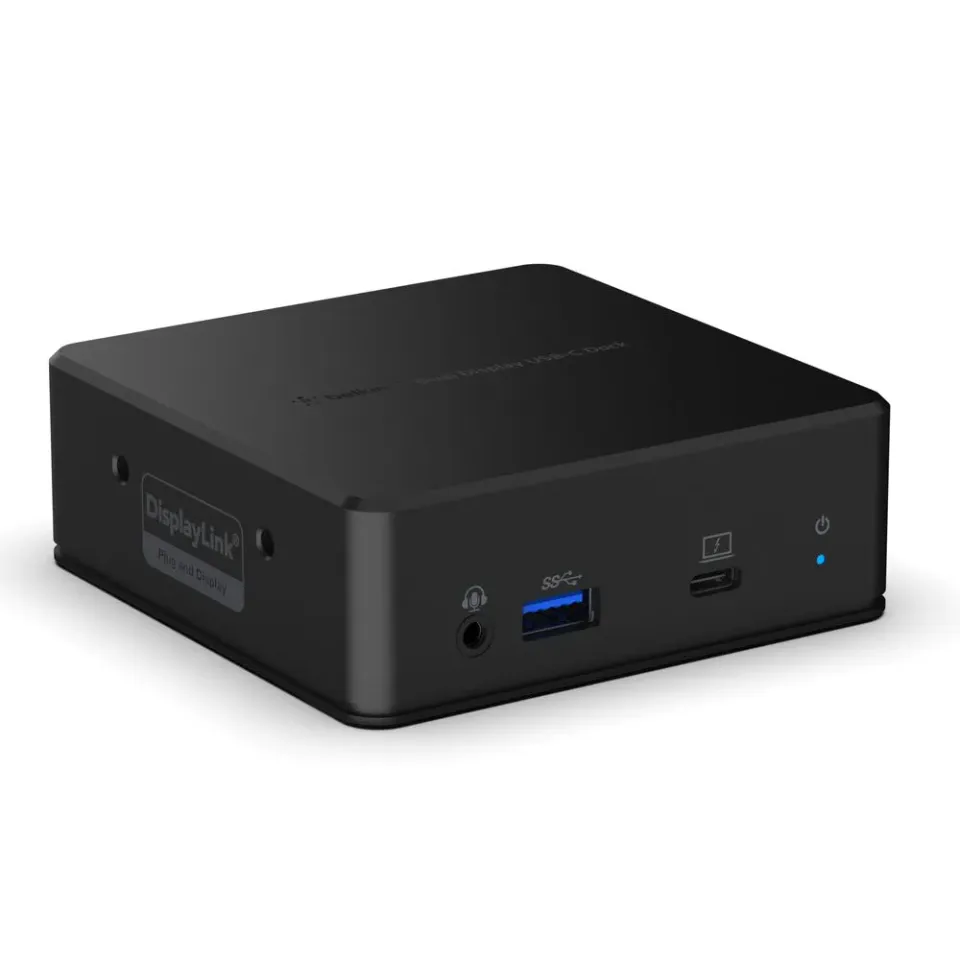 Belkin USB-C Duální display dokovací stanice - 2x HDMI, USB-C, 3x USB-A, RJ45, A