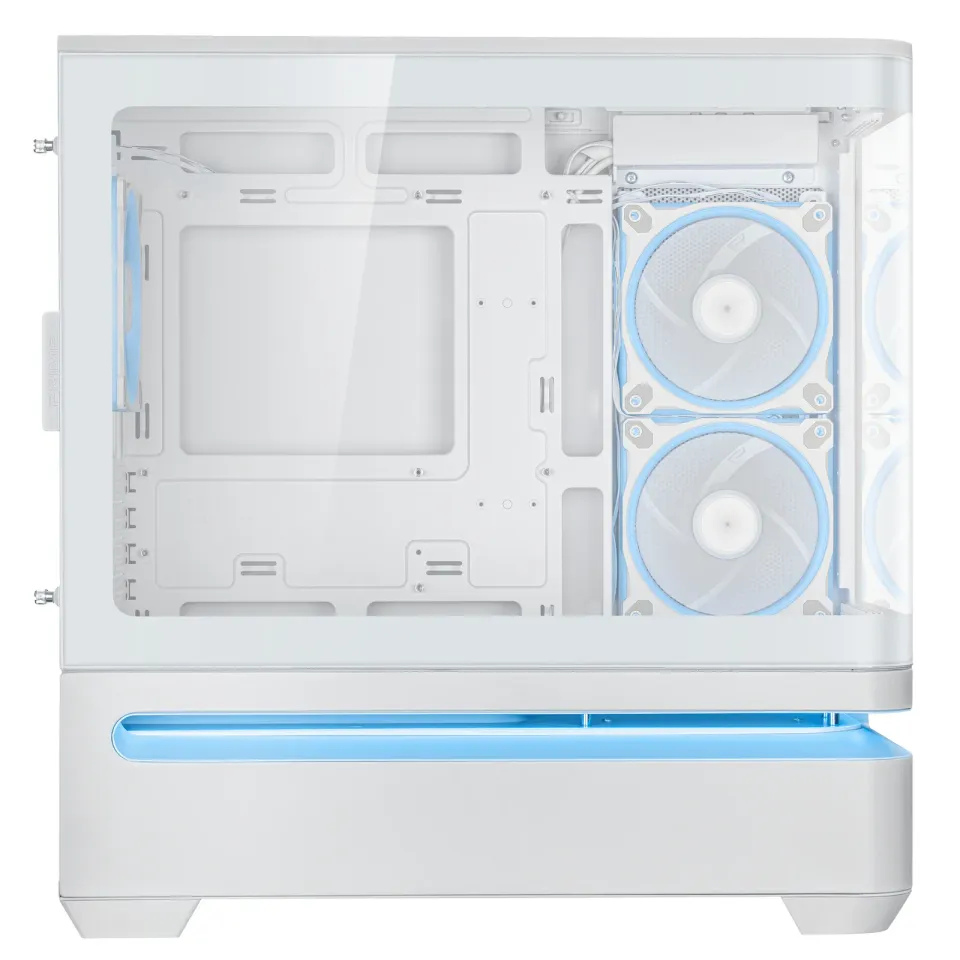 ASUS Case AP202 PRIME CASE, mATX, Průhledná bočnice, 3x 120mm ARGB Fan, bílá