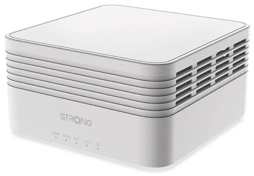 STRONG sada 2 ATRIA Wi-Fi Mesh Home Kit AX3000/ Wi-Fi 802.11a/b/g/n/ac/ax/ 2402 Mbit/s/ 2,4GHz a 5GHz/ 3x LAN/ bílý