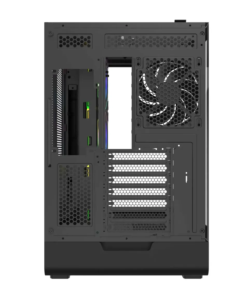 FSP M581-BA/Midi Tower/Transpar./Černá