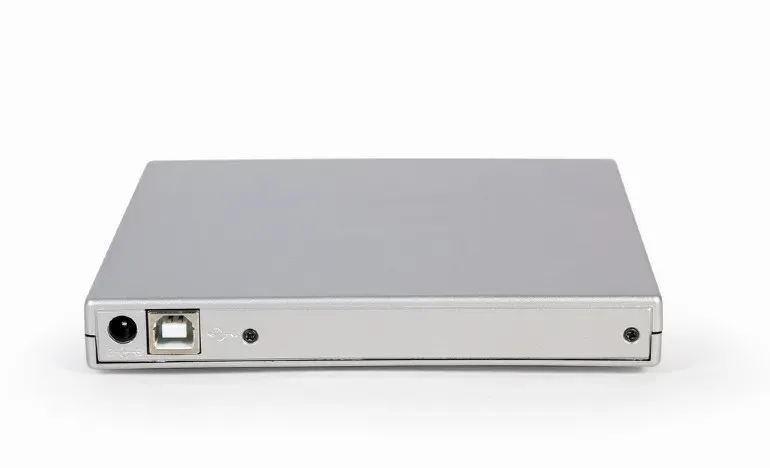 GEMBIRD externí mechanika DVD, USB 2.0, stříbrná