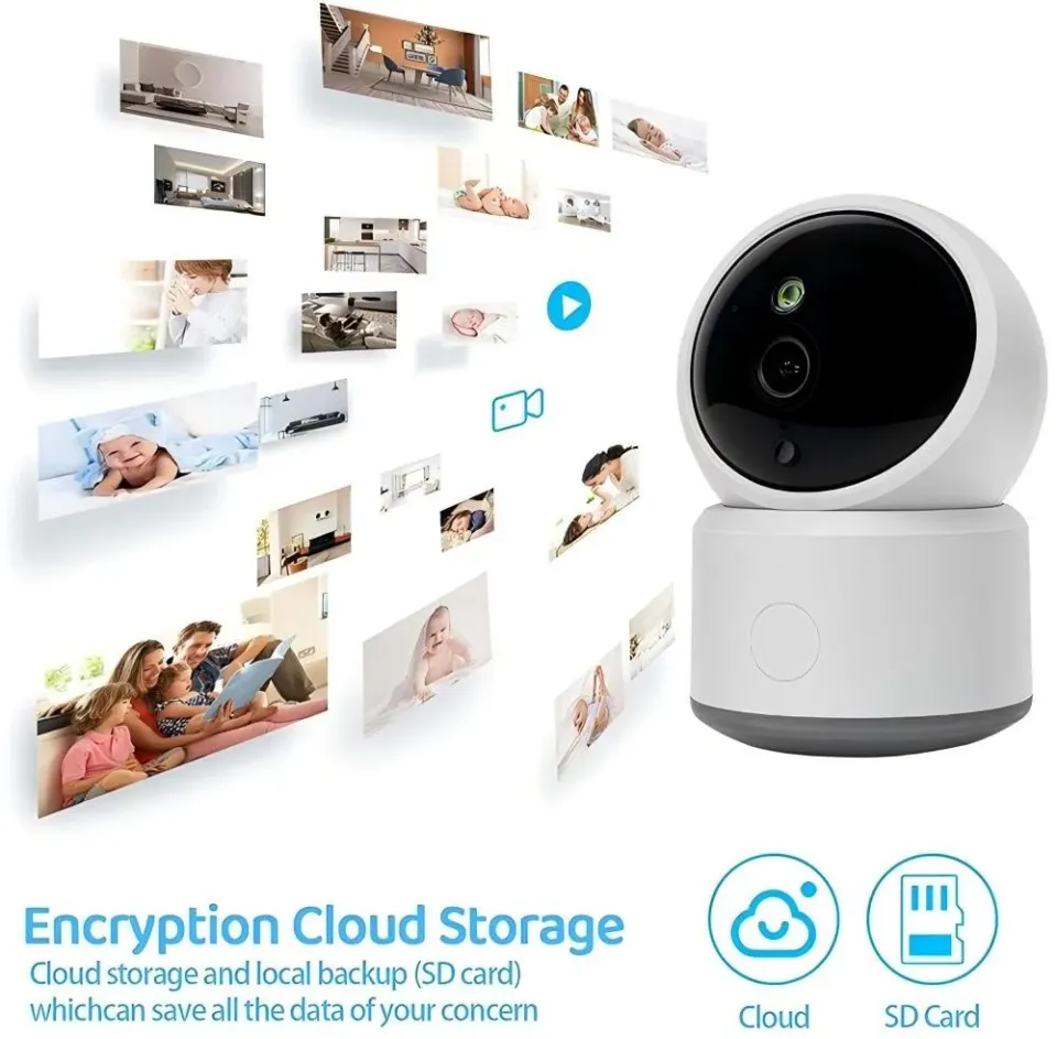IMMAX NEO LITE SMART Security vnitřní kamera, P/T, Wi-Fi 2,4GHz a 5GHz, 4MP, ONVIF, TUYA