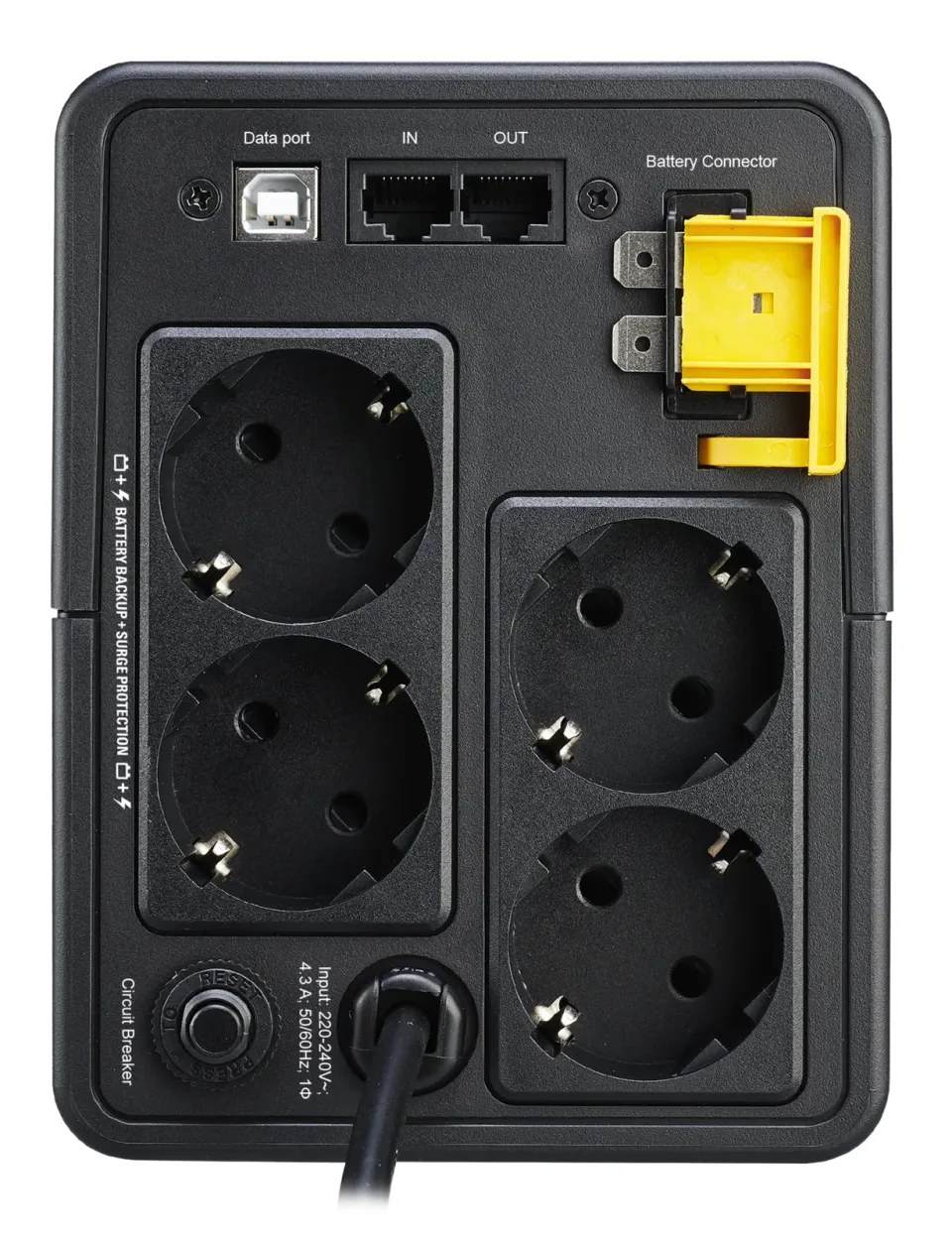 APC Back-UPS 950VA, 230V, AVR, Schuko Sockets