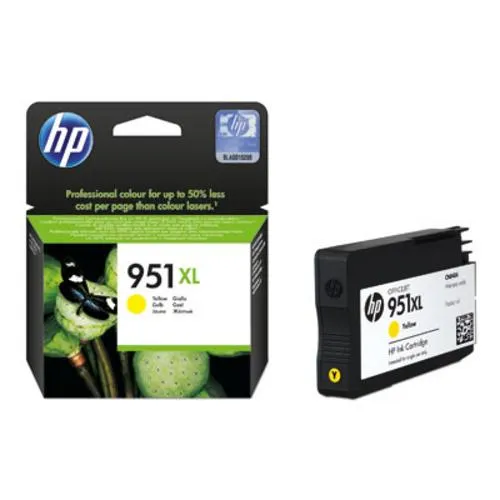 HP CN048AE originální náplň žlutá č.951XL velká (cca 1500 stran, yellow, pro OJ 8100, 8600)