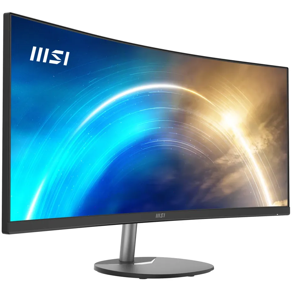 MSI monitor PRO MP341CQ, 34" zakřivený /3440x1440 (UWQHD)/VA LED/1ms/3000:1/300c