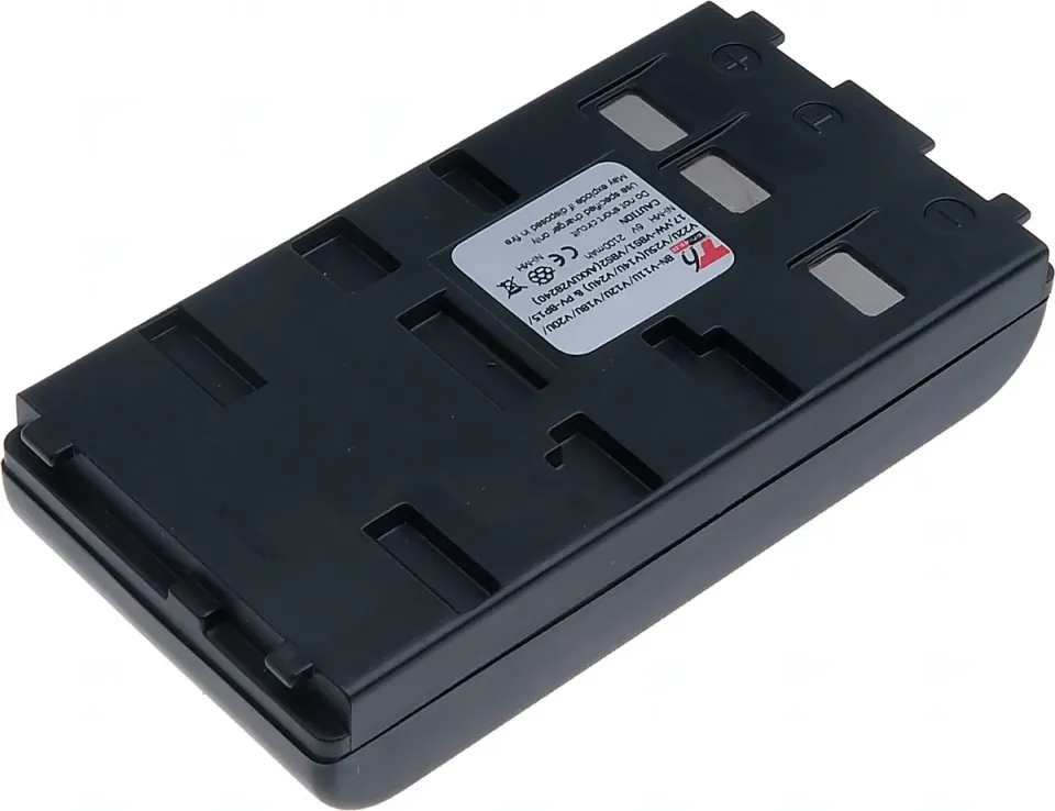Baterie T6 Power JVC BN-V11U, BN-V12U, BN-V14U, BN-V18U, BN-V20U, BN-V22U, Ni-MH, 2100mAh, černá