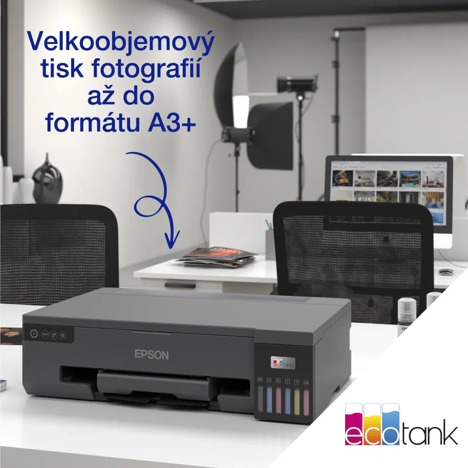 EPSON L18050 - A3/22ppm/6ink/potiskDVD/Wi-Fi/CISS