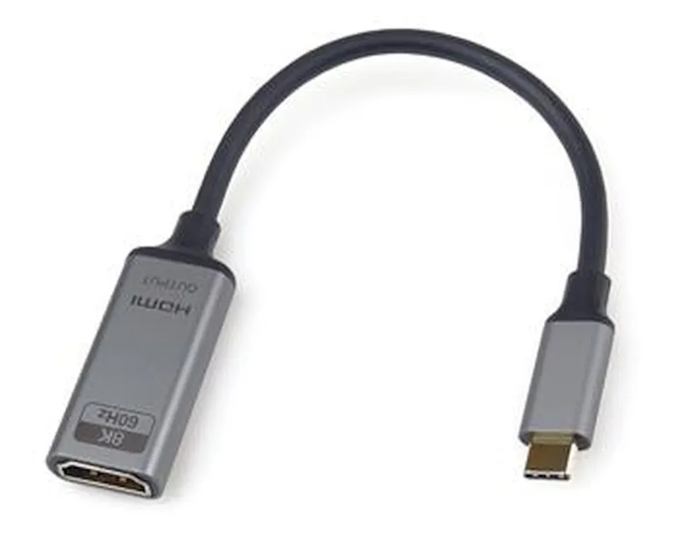 PremiumCord Adaptér USB-C na HDMI rozlišení obrazu 8K@60Hz,4K@144Hz Aluminium 20