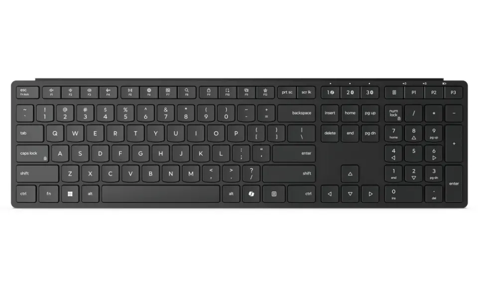Lenovo bezdrátová klávesnice Multi-Mode Pro 6000 - CZ/SK