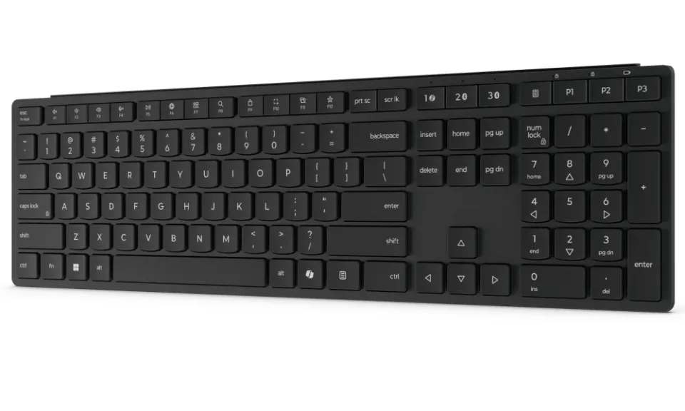Lenovo bezdrátová klávesnice Multi-Mode Pro 6000 - CZ/SK