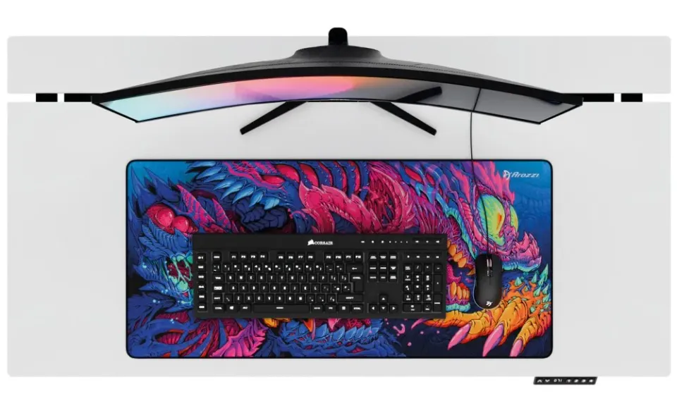 AROZZI ZONA Mousepad XL Grime Dweller/ XL podložka na stůl/ 900x420x4 mm/ voděodolná