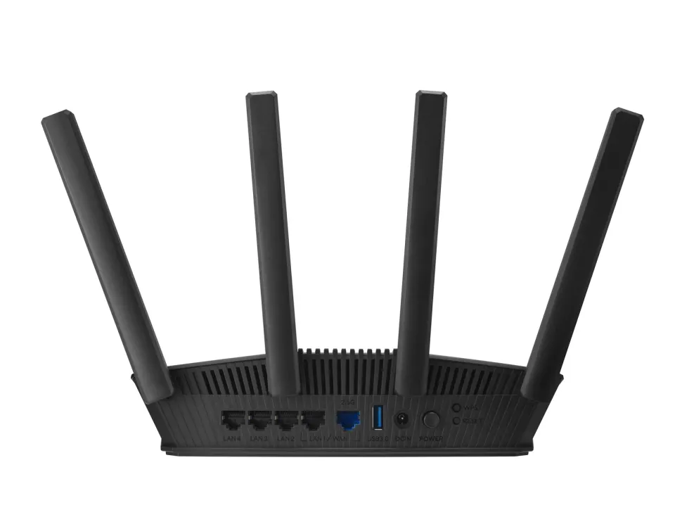 ASUS Router RT-BE58U V2, IPv6, WiFi 7, 1 GB RAM, 1x USB 3.2 Gen, 3600 Mb/s