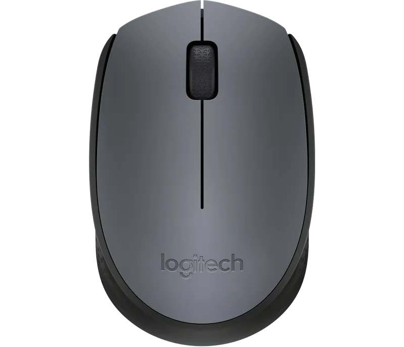 myš Logitech Wireless Mouse M170, šedá