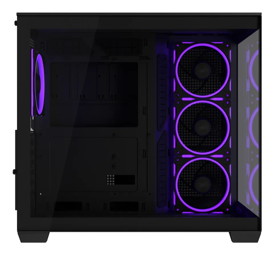 ASUS Case A32 PLUS TG ARGB, ATX, Průhledná bočnice, 4x 120mm ARGB Fan, Černá
