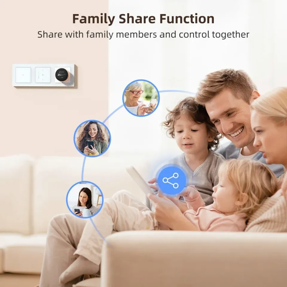 IMMAX NEO SMART vypínač Nexa 1-tlačítkový, Wi-Fi, 230V, TUYA