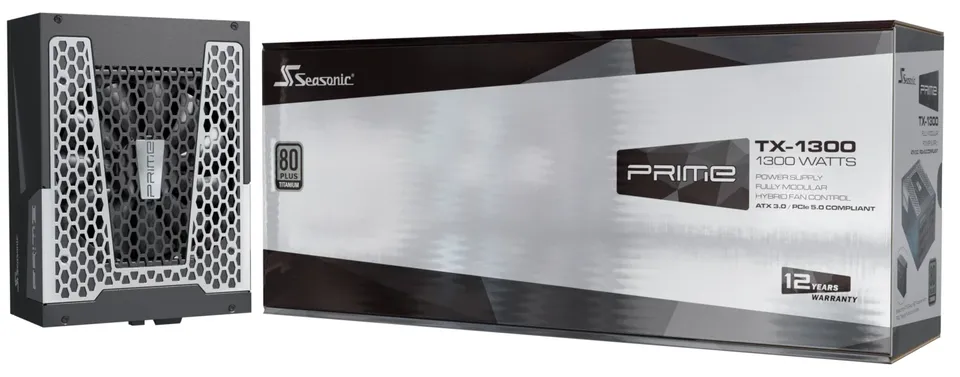 SEASONIC zdroj 1300W Prime TX-1300, ATX 3.0, 80+ Titanium