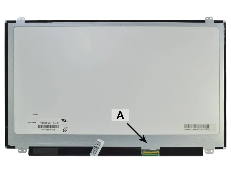 2-Power náhradní LCD panel pro notebook 15.6 WXGA HD 1366x768 LED matný 40pin