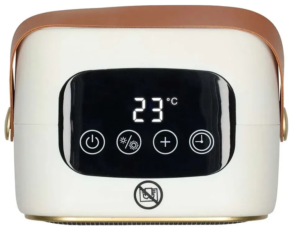 NEDIS keramický horkovzdušný ventilátor PTC/ termostat/ spotřeba 1200 W/ 2 tepelné režimy/ ochrana proti přehřátí