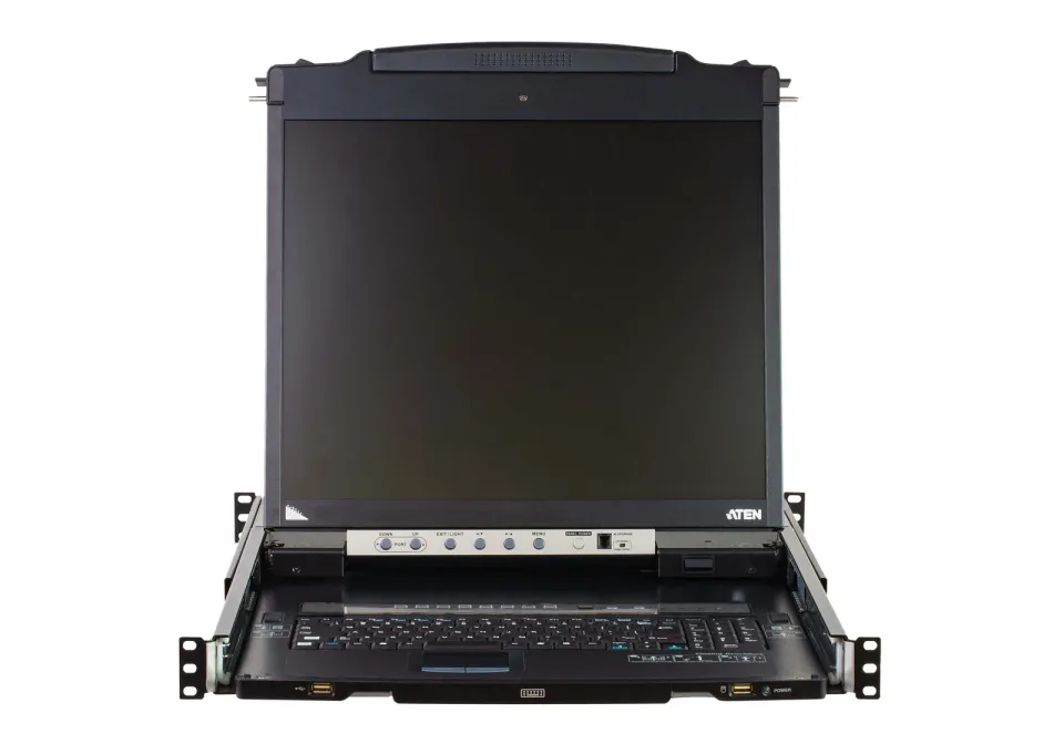 ATEN KVM console CL-5808MA 8PC KVM 19"LCD