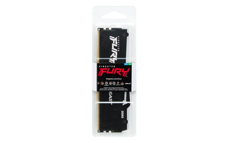 KINGSTON 16GB 6000MT/s DDR5 CL36 DIMM FURY Beast RGB EXPO