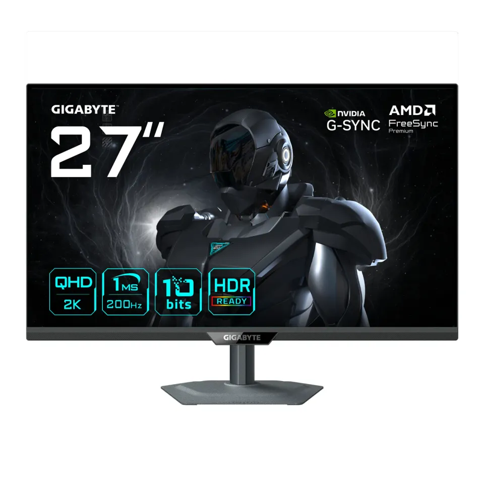 GIGABYTE LCD - 27" Gaming monitor G27Q2, IPS, 2560x1440 QHD, 200Hz, 1000:1, 350cd/m2, 1ms, 2xHDMI, 1xDP