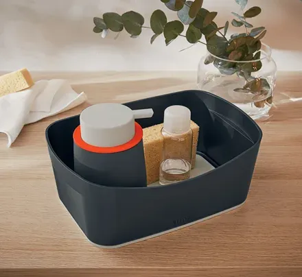 LEITZ Stolní box MyBox Cosy, sametová šedá