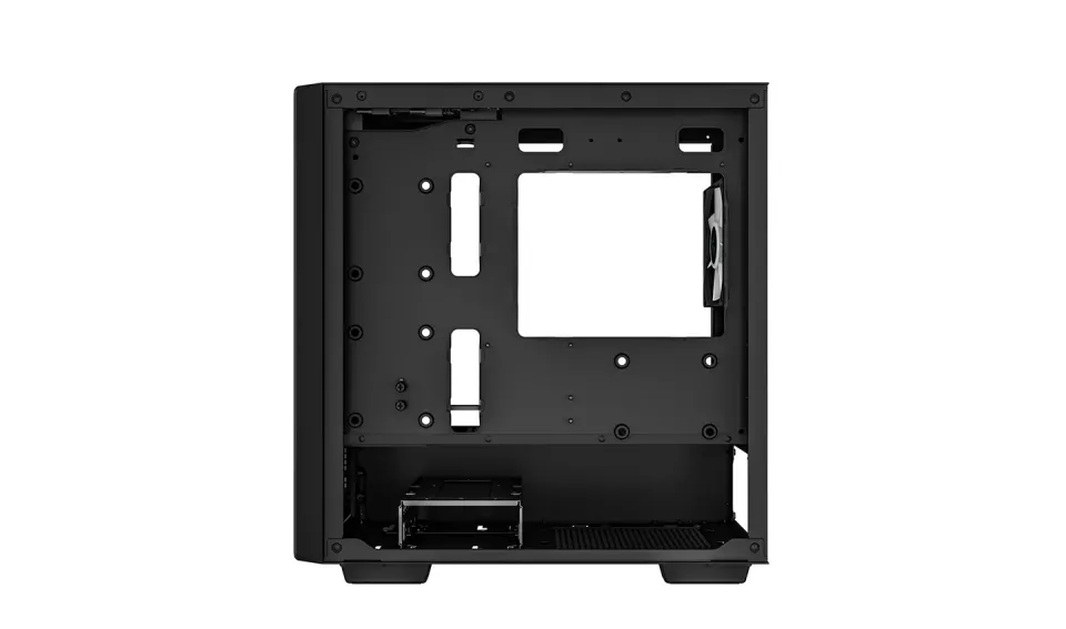 DEEPCOOL Case CC360 ARGB, mATX, Průhledná bočnice, 3x120mm Fan, černá