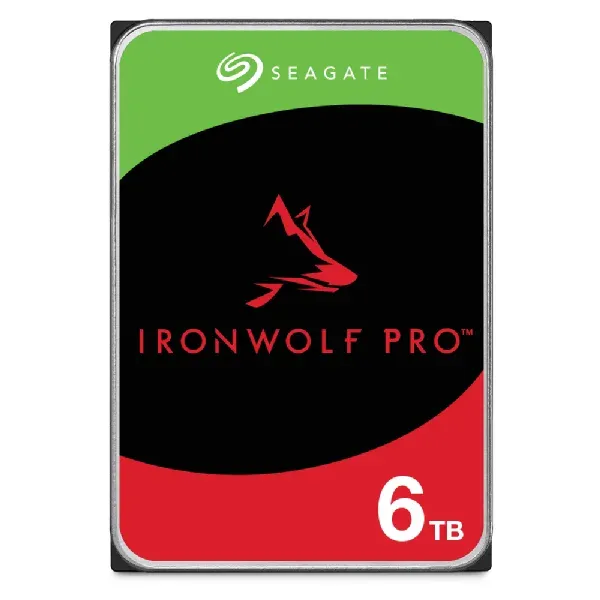 SEAGATE ST6000NT001 hdd IronWolf PRO 6TB CMR 7200rpm 256MB NAS HDD 24x7 250MB/s 3.5 RAID SATA3-6Gbps
