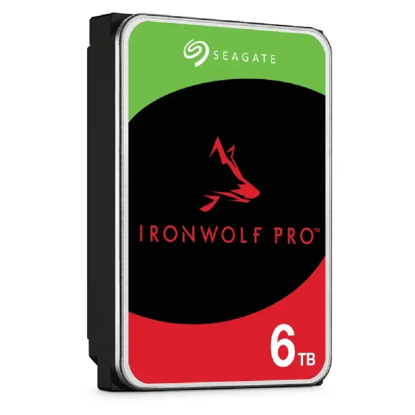 SEAGATE ST6000NT001 hdd IronWolf PRO 6TB CMR 7200rpm 256MB NAS HDD 24x7 250MB/s 3.5 RAID SATA3-6Gbps