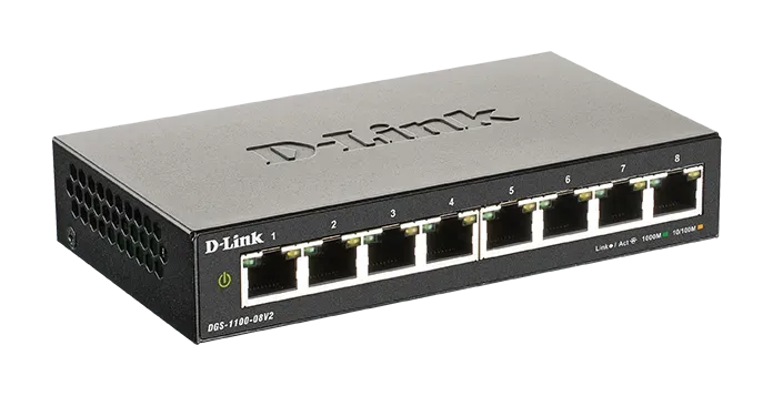 D-Link DGS-1100-08V2 Easy Smart Switch 10/100/1000
