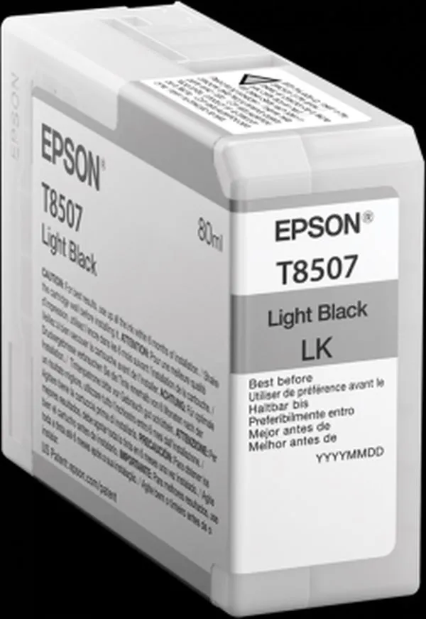 EPSON cartridge T8507 light black (80ml)