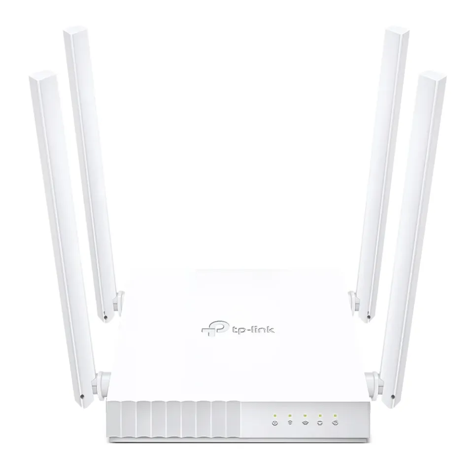 TP-LINK Archer C24 wifi AP/router AC750, 4xLAN, 1xWAN, (2,4GHz, 5GHz, ac) 300 + 433Mbit, 4x fix anténa