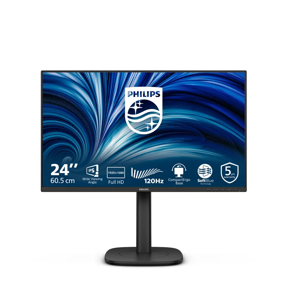 Philips LCD 24B2N3200J 23,8" IPS/1920x1080@120Hz/4ms/300cd/VGA/HDMI/DP/4xUSB/Rep