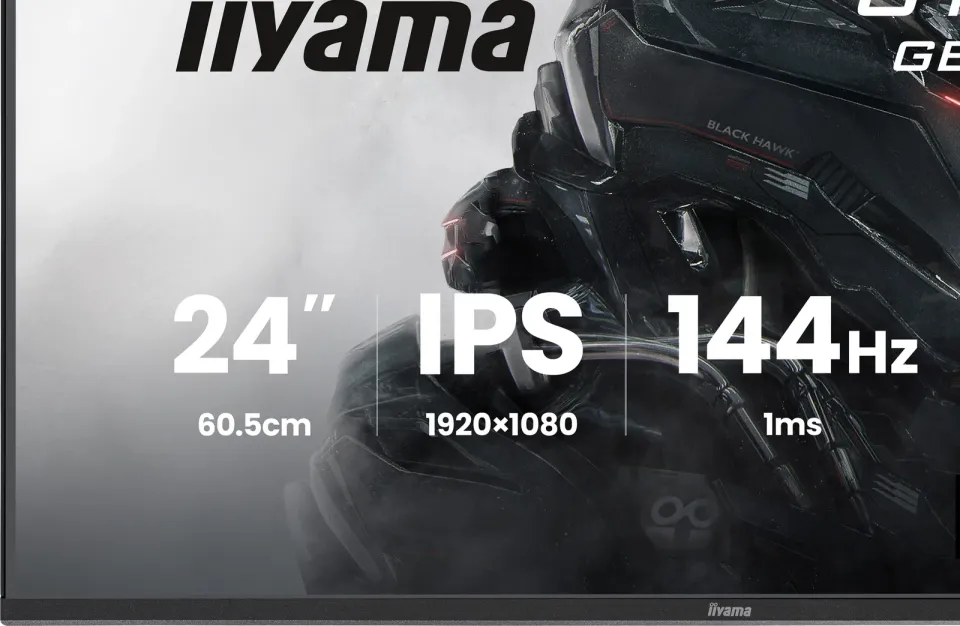 iiyama G-Master/GB2441HSU-B1/23,8"/IPS/FHD/144Hz/1ms/Černá/3R