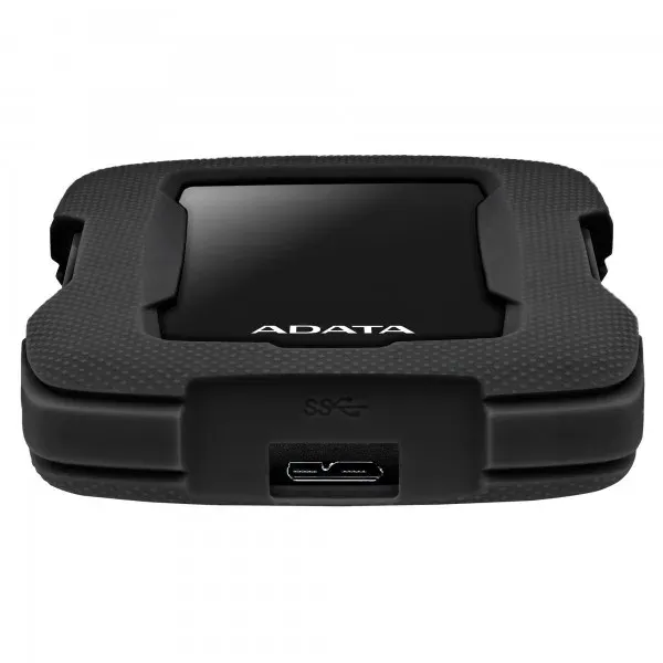 ADATA Externí HDD 1TB USB 3.1 HD330, BLACK COLOR BOX, černý (gumový, nárazu odolný)