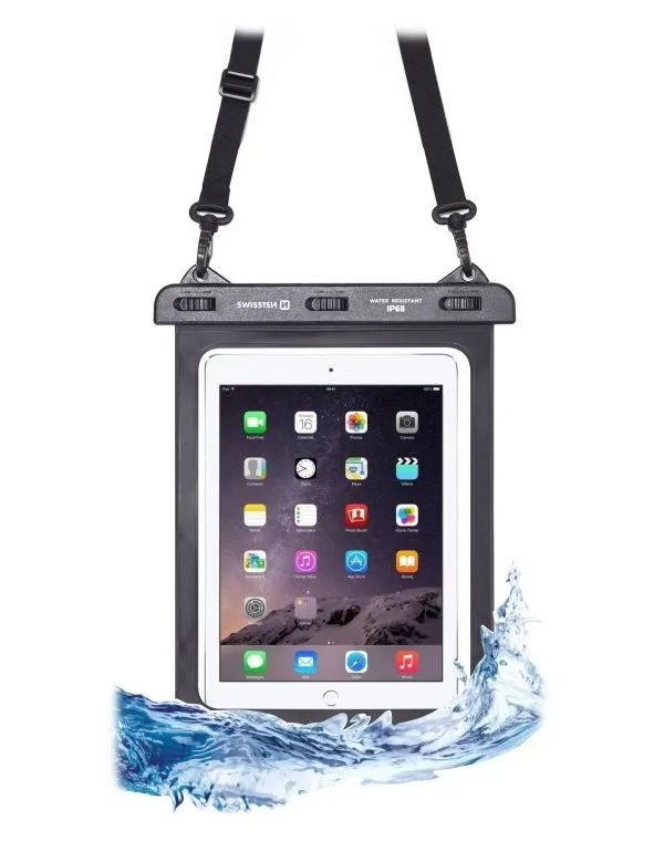Swissten vodotěsné pouzdro pro tablet 11" černé