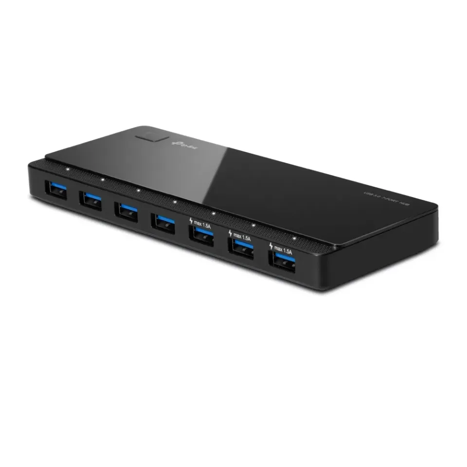 TP-LINK UH700 7 ports USB 3.0 Hub 7 12V/2,5A ext. napájení