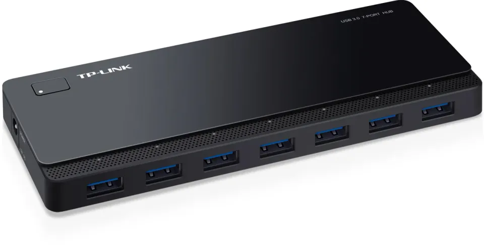 TP-LINK UH700 7 ports USB 3.0 Hub 7 12V/2,5A ext. napájení