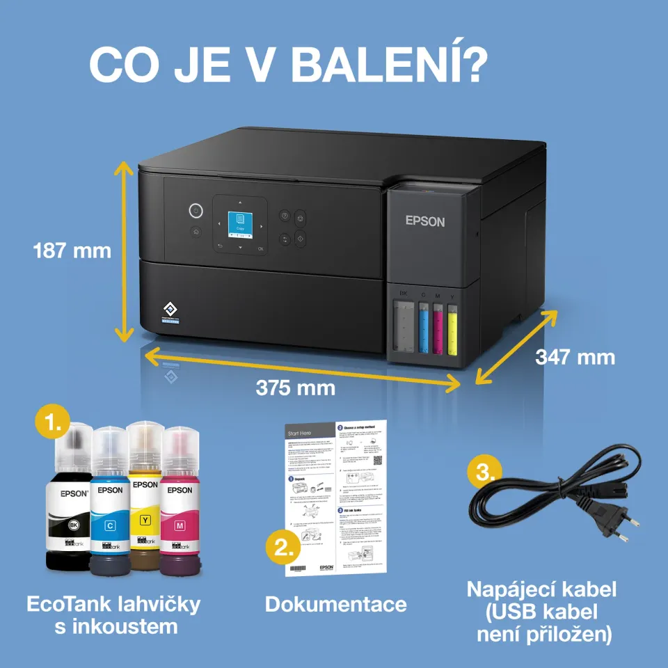 EPSON EcoTank ITS L4360- A4/33-20ppm/4ink/Wi-Fi/CISS/Duplex