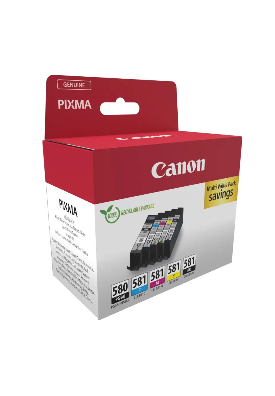 Canon cartridge INK PGI-580/CLI-581 BK/CMYK MULTI