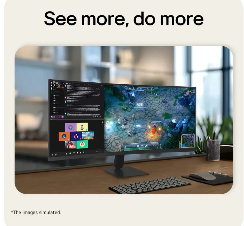 LG UltraWide/34U601B-B/34"/VA/UWQHD/120Hz/5ms/Černá/2R