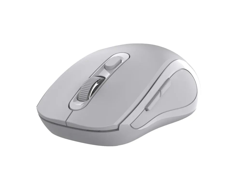 C-TECH myš WLM-12 Dual mode, bezdrátová, BT5.0 + 2,4GHz, 1600DPI, 6 tlačítek, US