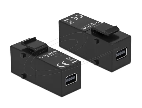 Delock Keystone modul mini DisplayPort samice > mini DisplayPort samice