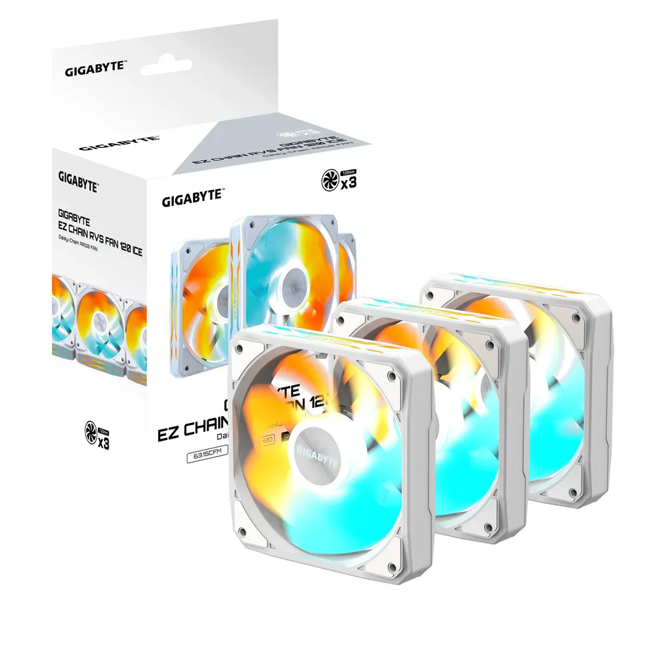GIGABYTE EZ CHAIN RVS FAN 120 ICE