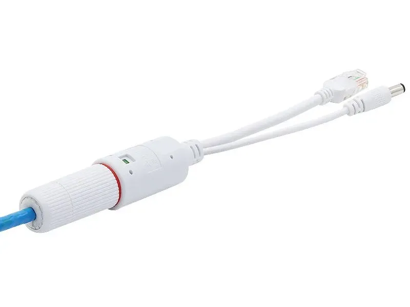 XtendLan XL-POES-12V1-A, PoE splitter 802.3af, 100Mb, stabilizovaných 12V/1A jack, přep. ochrana, mini