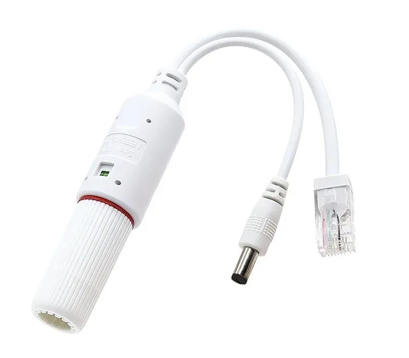 XtendLan XL-POES-12V1-A, PoE splitter 802.3af, 100Mb, stabilizovaných 12V/1A jack, přep. ochrana, mini