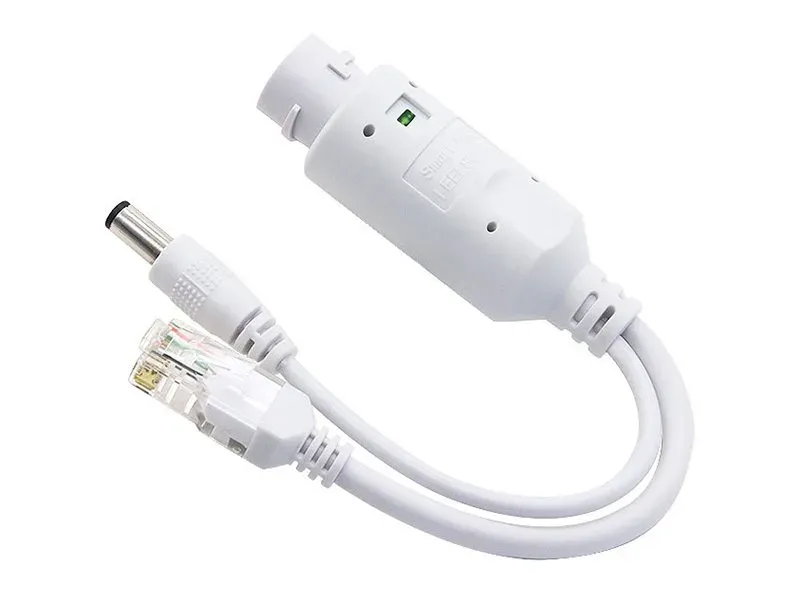 XtendLan XL-POES-12V1-A, PoE splitter 802.3af, 100Mb, stabilizovaných 12V/1A jack, přep. ochrana, mini